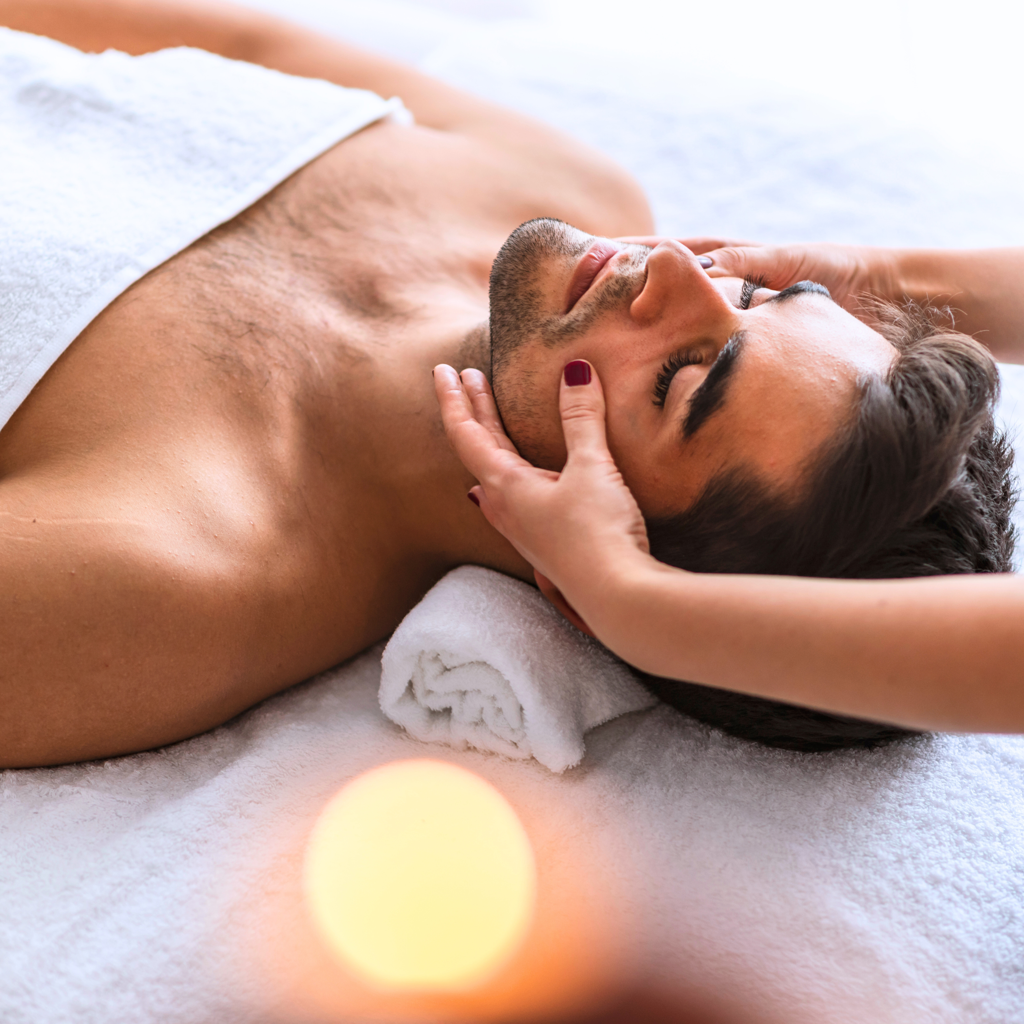 Hautpflege für Männer Entspannung Massage